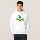 Veste À Capuche Gnome de la Saint-Patrick avec chope de bière (Devant entier)