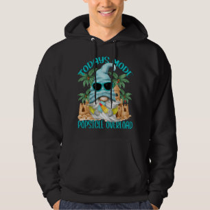 Veste À Capuche Gnome D'Été De Popsicle Drôle Sous Les Palmiers Et