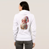 Veste À Capuche Gnome en fleurs  (Dos entier)