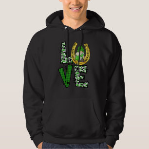 Veste À Capuche Gnome Love St. Patrick's Day Leopard Buffalo Plaid
