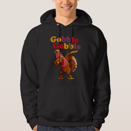 Veste À Capuche Gobble Funny Thanksgiving Day Apparel For Men Wome (Devant)