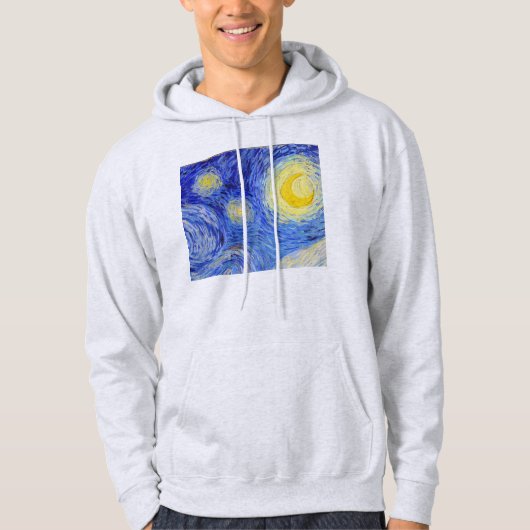 Veste À Capuche Gogh , “Starry Night” (Devant)