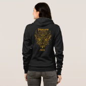 Veste À Capuche Golden Dragon 2024 (Dos entier)