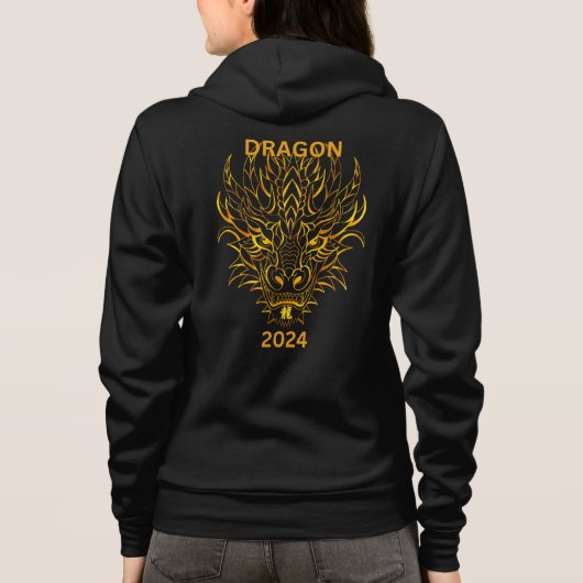 Veste À Capuche Golden Dragon 2024 (Dos)