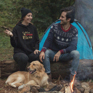 Veste À Capuche Golden Retriever Maman