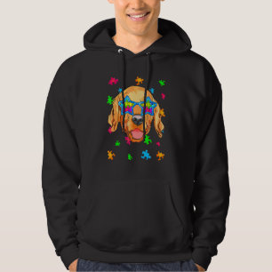 Veste À Capuche Golden Retriever Puzzle Sensibilisation sur l'auti
