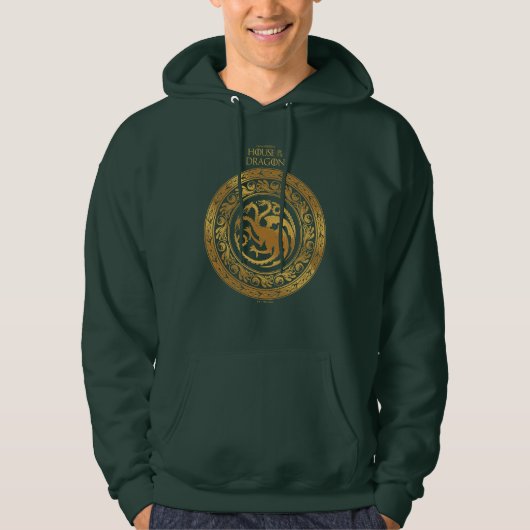 Veste À Capuche Golden Targaryen Crest (Devant)