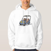 Veste À Capuche Golf Part Fun Sport Véhicule (Devant)