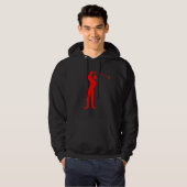 Veste À Capuche Golf - Rouge (Devant entier)