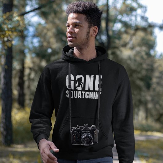 Veste À Capuche Gone Squatchin' Funny Bigfoot Sasquatch Gift