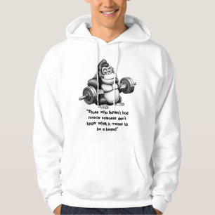 Veste À Capuche Gorilla à la salle de sport - humour puissant