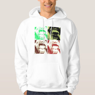 Veste À Capuche Gorilla Pop Art