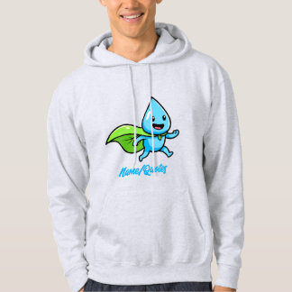 Veste À Capuche Goutte d'Eau Style de Vie Vert Personnage