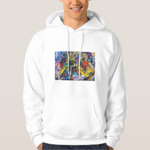 Veste À Capuche Graffiti abstrait
