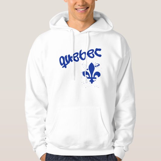 Veste À Capuche Graffiti de Québec (Devant)
