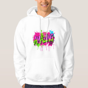 Veste À Capuche Graffiti street art