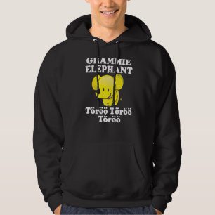 Veste À Capuche Grammie Elephant Töröö Cute cirque Eléphants Afrik