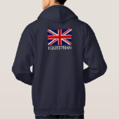VESTE À CAPUCHE GRAND CAVALIER BRITANNIQUE (Dos)