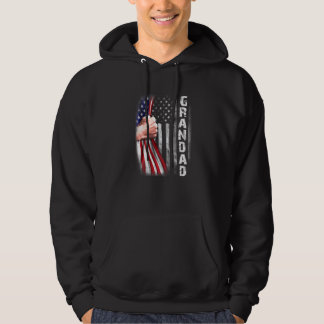Veste À Capuche Grand Drapeau Drapeau Mens Américain Grand Saut Gr