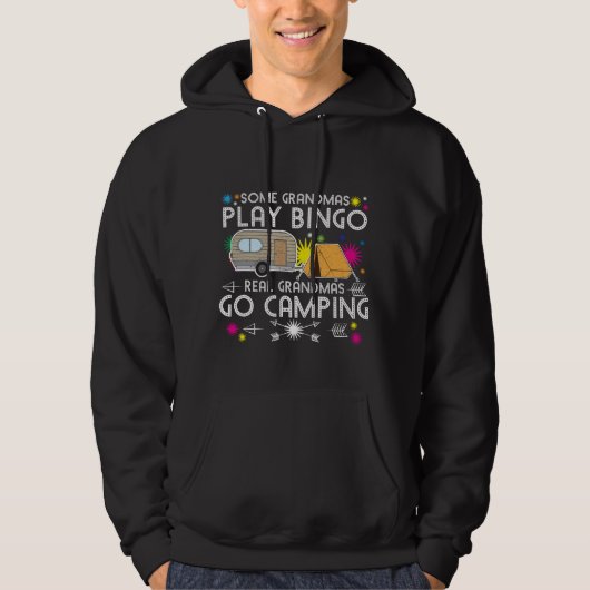 Veste À Capuche Grand-mamans de bingo-test de jeu de quelques (Devant)