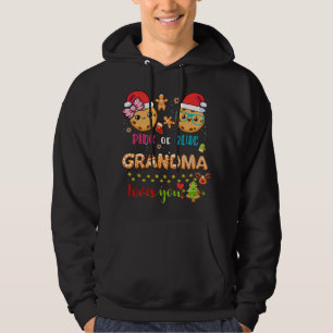 Veste À Capuche Grand-mère Bébé Genre Révéler Noël Gingerbread B