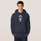 Veste À Capuche Grand nez Westie (Devant entier)