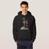 Veste À Capuche Grand Pitbull Dane (Devant entier)