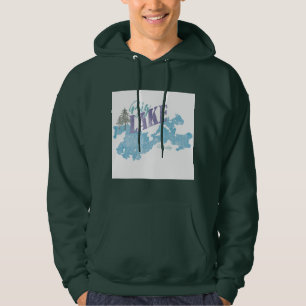 Veste À Capuche Grand sweatshirt ou T-shirt affligé de l'Alaska d