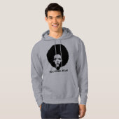 Veste À Capuche grand tee - shirt afro (Devant entier)