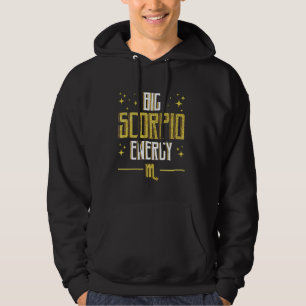 Veste À Capuche Grande Énergie Scorpion Horoscope Zodiaque Étoiles