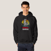 Veste À Capuche Grandpasaurus Rex Grandpa Saurus Dinosaur Funny Gr (Devant entier)