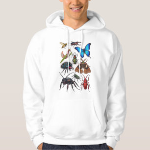 Veste À Capuche Grands beaux insectes art entomologie science