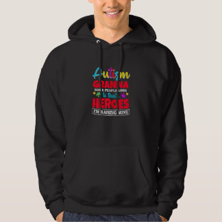Veste À Capuche Granna d'autisme féminin Les gens regardent leurs