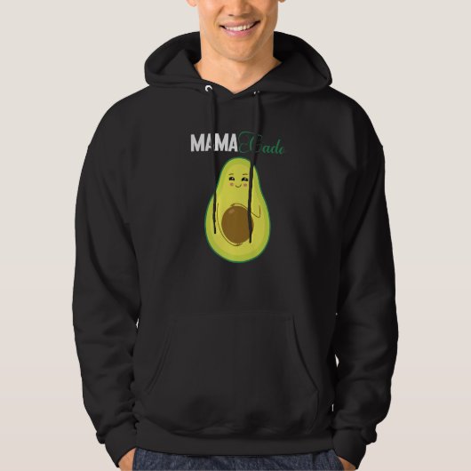Veste À Capuche Graphic of Mamacado Papacado for Avocado   2 (Devant)