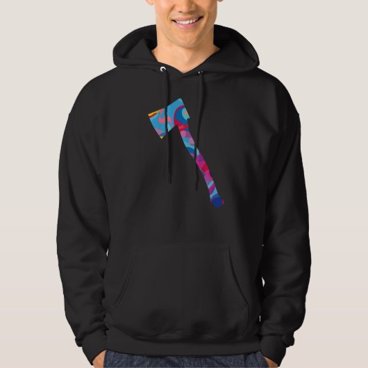 Veste À Capuche Graphique coloré Ax Ax (Devant)