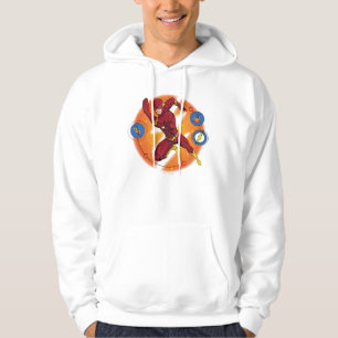 Veste À Capuche Graphique d'exécution du laboratoire Flash de dess