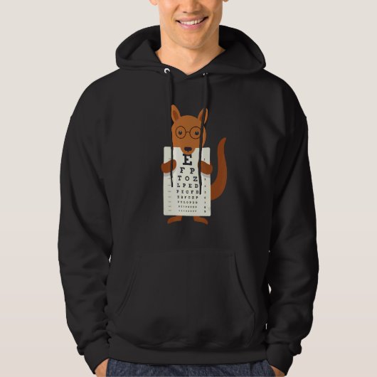 Veste À Capuche Graphique instantané de l'oeil de Kangaroo (Devant)
