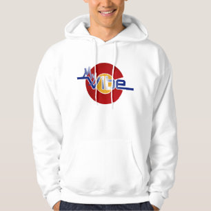 Veste À Capuche Graphique textuel du Colorado
