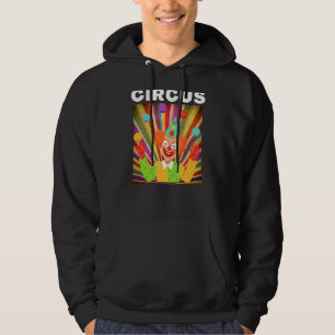 Veste À Capuche Graphiques Clown Cirque Pour Circus Party