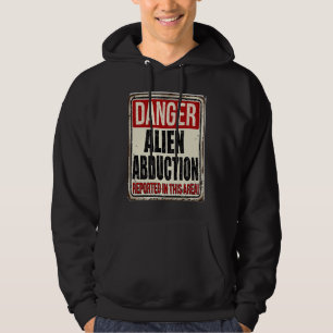 Veste À Capuche Graphiques d'aliens dangereux