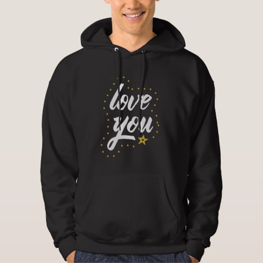 Veste À Capuche Graphiques de jumelage mignons pour les couples - (Devant)