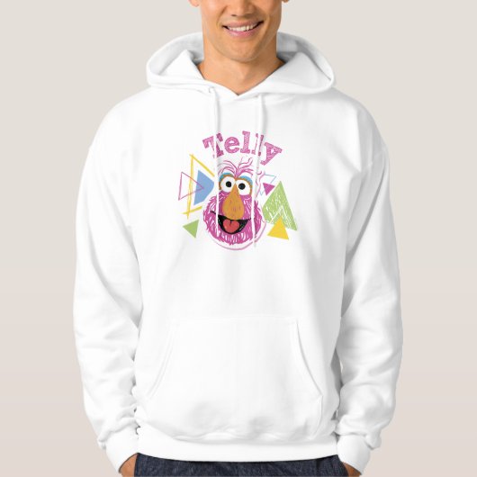 Veste À Capuche Graphisme amusant de Telly Monster (Devant)