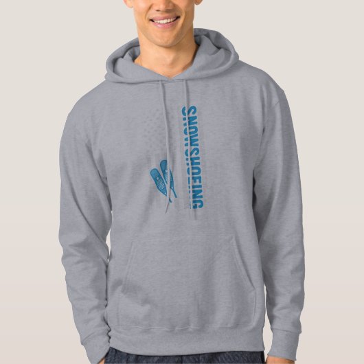 Veste À Capuche Graphisme de drapeau pour la raquette à neige (Devant)