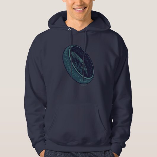 Veste À Capuche Graphisme de L'ANNEAU UNIQUE™ GOLLUM™ (Devant)