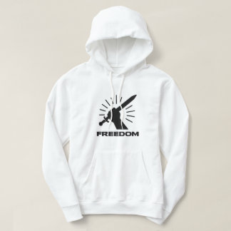 Veste À Capuche graphisme d'épée de liberté