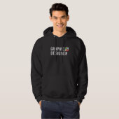 Veste À Capuche Graphiste Logo Minimaliste (Devant entier)