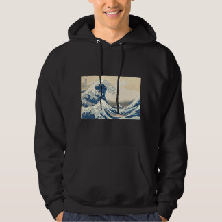Veste À Capuche Great Wave off Kanagawa Katsushika Hokusai Art Sur