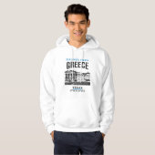 Veste À Capuche Grèce (Devant entier)
