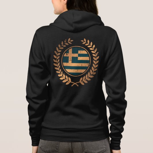 Veste À Capuche Grèce (Dos)