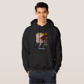 Veste À Capuche Grèce Milos Souvenir Grèce Milos (Devant entier)